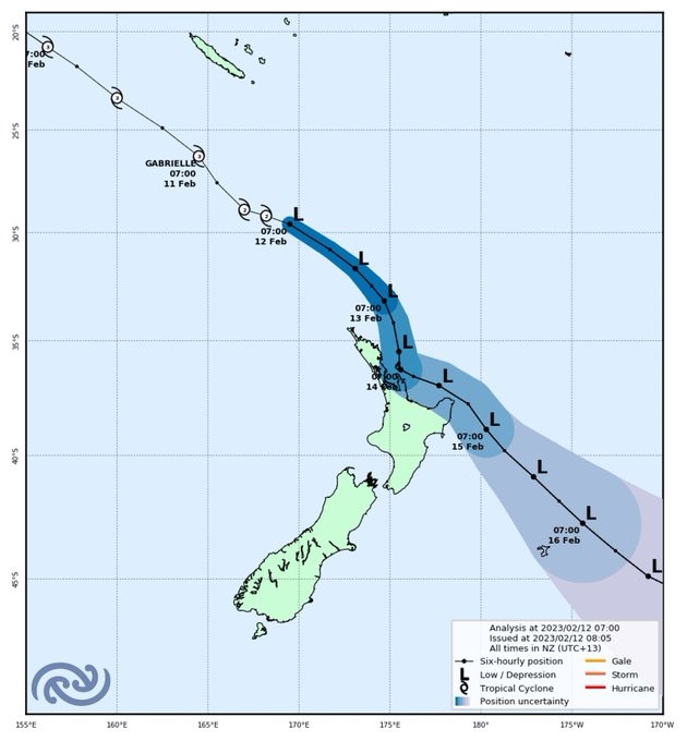 Cyclone Gabrielle Causes National State Of Emergency In New Zealand